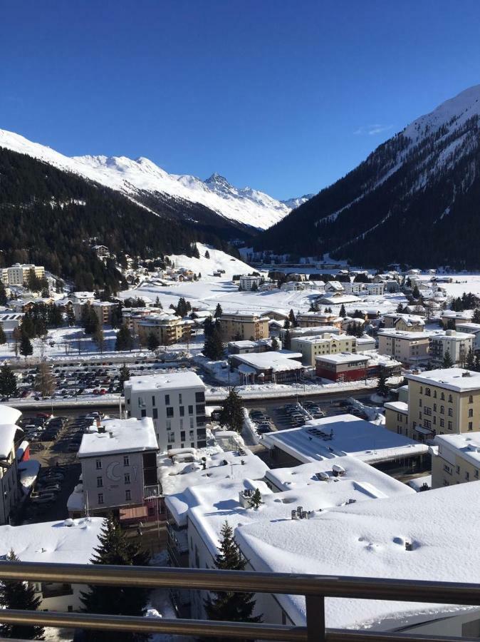 Spectacular View & Central Location In Davos Esterno foto