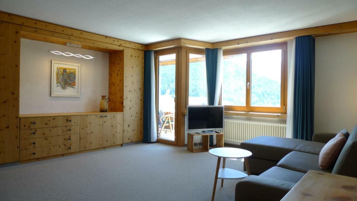 Spectacular View & Central Location In Davos Esterno foto
