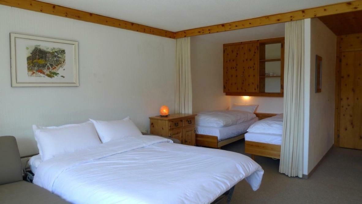 Spectacular View & Central Location In Davos Esterno foto